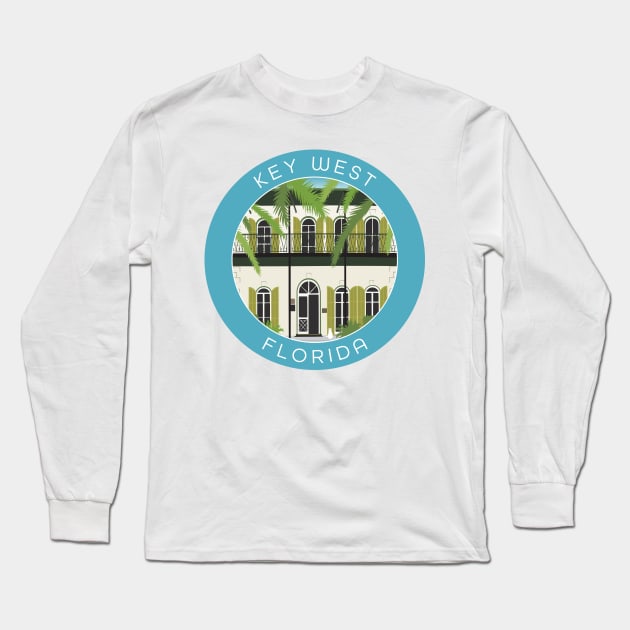 Key West Florida Long Sleeve T-Shirt by staceycreek